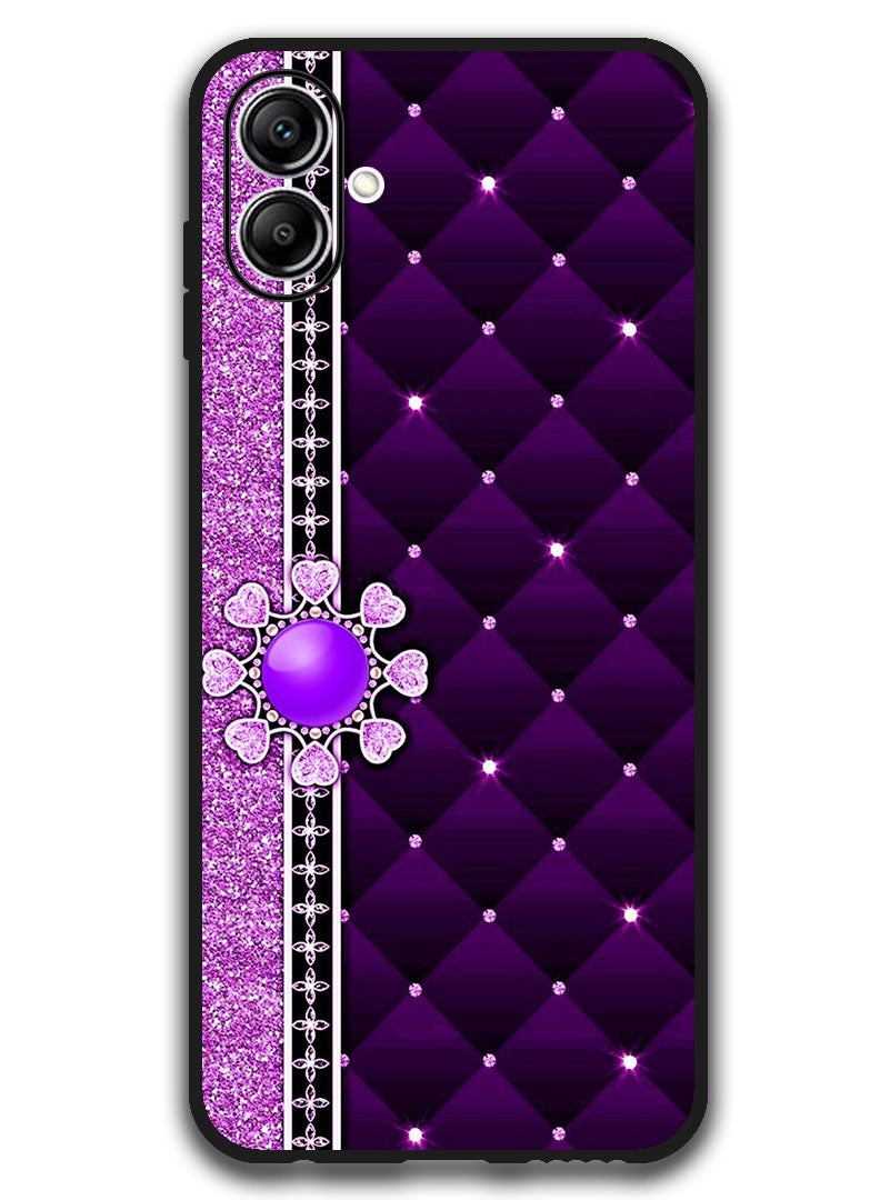 Theodor Case Compatible with Samsung Galaxy A07 6.7 Inch Protection Shockproof Bumper Cover Purple Stappers - Image 1